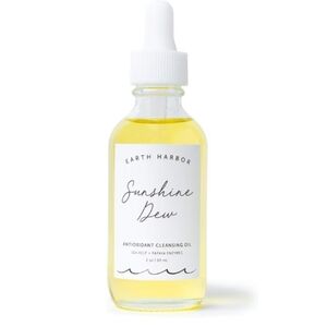 Earth Harbor SUNSHINE DEW Cleansing Oil - Deep Cleanse & Makeup Remover. 2fl Oz